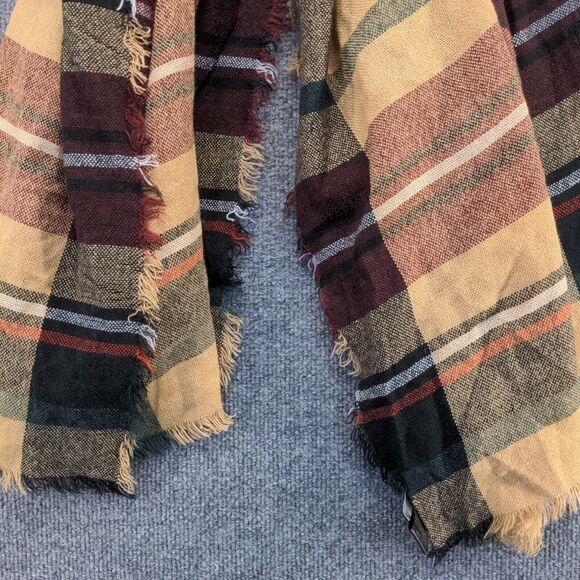 David & Young Women's Shawl Wrap Scarf Multicolor 100% Acrylic - Picture 11 of 11